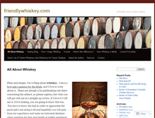 Tablet Screenshot of friendlywhiskey.com